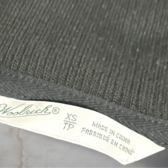 WOOLRICH Full Zip Sweater Vest with Pockets Brown and Black Size Extra Small - Picture 9 of 12